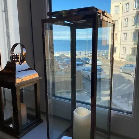 Luxury Modern 1Bed Sea View Apartment Rhos-on-Sea Exterior photo